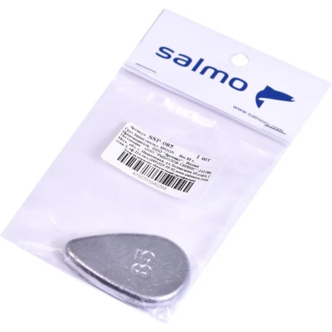 Груз SALMO Spoon скользящий 085г SSP-085 Груз SALMO Spoon скользящий 085г SSP-085