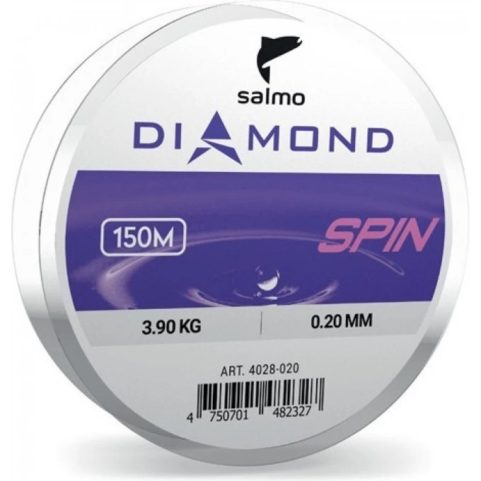 Леска монофильная SALMO Diamond Spin 150/030 4028-030 Леска монофильная SALMO Diamond Spin 150/030 4028-030