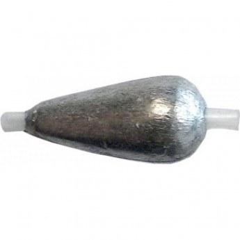 Грузило свинцовое SALMO Оливка с кембриком 0.30г